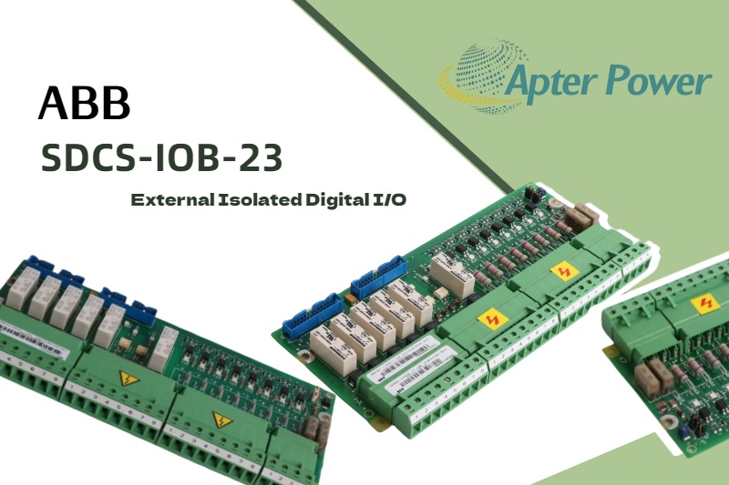 ABB SDCS-IOB-23: مفتاح حلول الإدخال/الإخراج الصناعية القوية